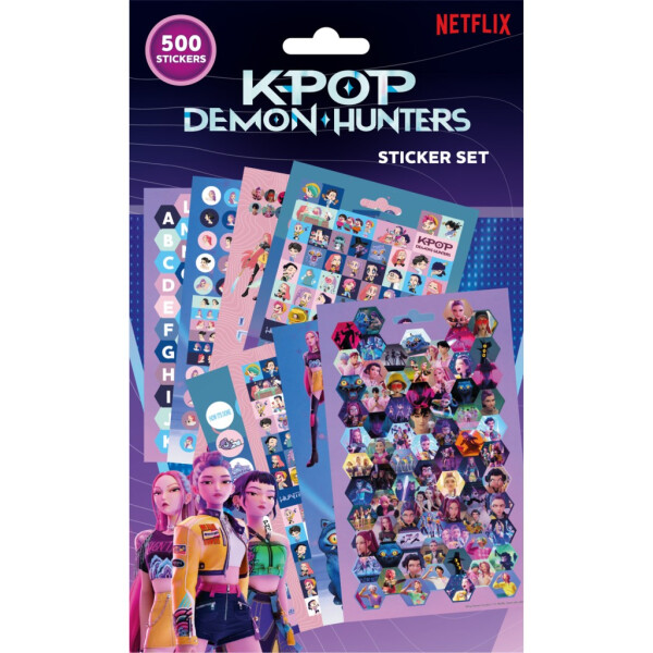 K-pop Demon Hunters set samolepek 500 ks - EPEE