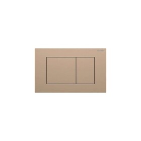GEBERIT - Sigma40 Ovládání splachování, easy to clean, kartáčované červené zlato 115.629.QB.1