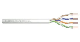 Digitus ASSNET250 šedá / Instalační kabel / CAT 6 U/UTP / AWG 23/1 / PVC / 305 m (ACU-4611-305)