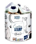 Razítka Aladine Creative Stamp, 16 ks - Kočky