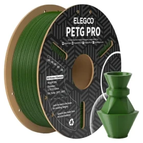 Elegoo PETG Pro olivově zelená / Struna pro 3D tiskárnu / PETG / 1,75 mm / 1 kg (50.203.0449)