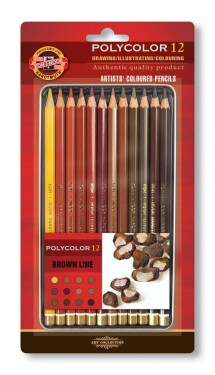 Koh-i-noor pastelky POLYCOLOR 12