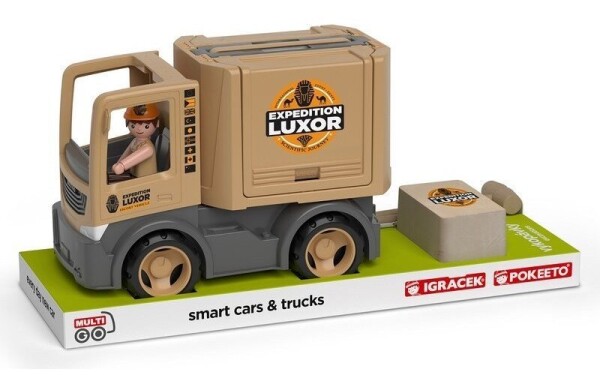 MultiGO Expedice Egypt - Igráček archeolog, auto, vykopávka
