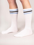 Yoclub Pánské ponožky Basic Colours 3-Pack SKA-0130U-0100 White