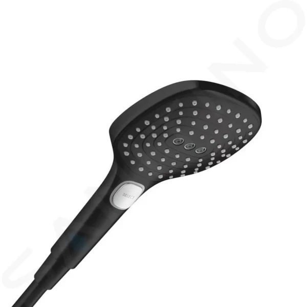 Hansgrohe Sprchová hlavice 120, 3 proudy, matná černá 26520670