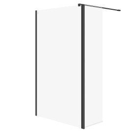 CERSANIT - SET B793 WALK-IN MILLE POHYBLIVÁ STĚNA ČERNÁ 120X30X200 VIR S601-180