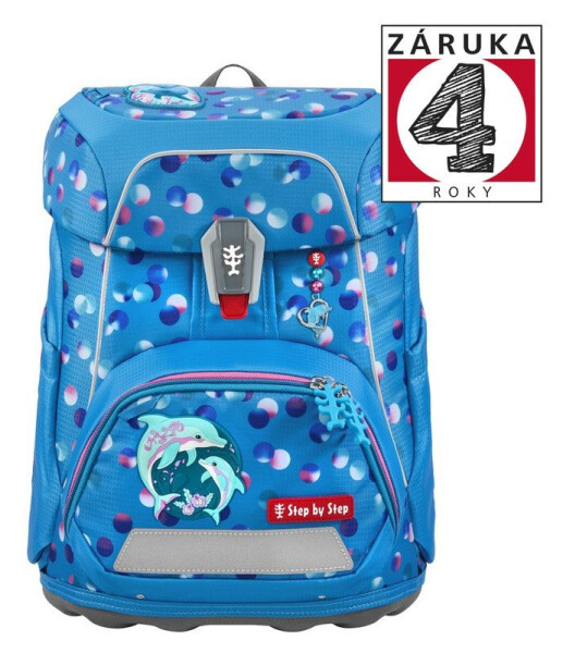 Školní aktovka FIT Dolphin Finja 5 dílný set, AGR certifikát