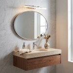 Koupelnové nástěnné LED svítidlo APP1870-1W 60cm CHROME OSW-66026