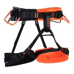 Sedací úvazek MAMMUT Slide Harness Vibrant Orange-black XS-M