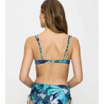 Dámská plavková podprsenka Summer Fleur WP - Triumph tmavá kombinace tyrkysové (M025) 042B
