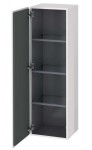 DURAVIT - L-Cube Skříňka vysoká 132x40x36 cm, levá, lesklá bílá LC1178L2222