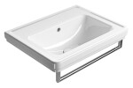 GSI - CLASSIC keramické umyvadlo 60x46cm, bez otvoru, bílá ExtraGlaze 8731011