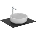 IDEAL STANDARD - i.Life O Umyvadlo na desku, průměr 40 cm, bez přepadu, bílá T573301