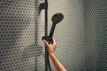 HANSGROHE - Activera S Sprchový set s termostatem, průměr 24 cm, 2 proudy, EcoSmart+, matná černá 28083670