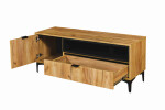 ARTEN (NANO Systems s.r.o.) TV stolek Piano 1D1S zlatý dub/černá