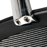 Kancelářská židle, potah bordó látka a černá síťovina MESH, houpací mech.