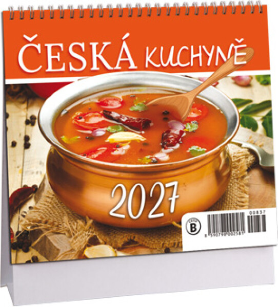 Stolní kalendář mini 2027 Aria Česká kuchyně