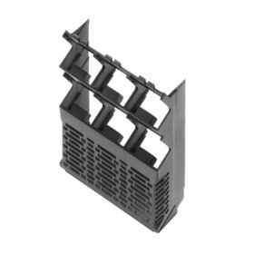 Electronics housings, OMNIMATE Housing - series CH20MBlack, Side element, Width: 67,5 mm