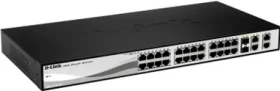 D-Link DGS-1210-28P Gigabit PoE Smart Switch 24x Gigabit RJ45 4x Gigabit SFP DGS-1210-28P
