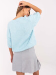 Jumper MI SW 2103.07 světle modrý jedna velikost