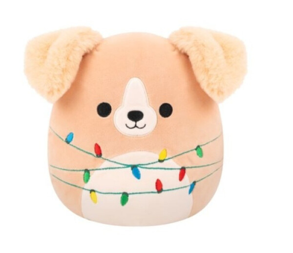 Squishmallows Zlatý retrívr se světýlky - Stevon 20 cm