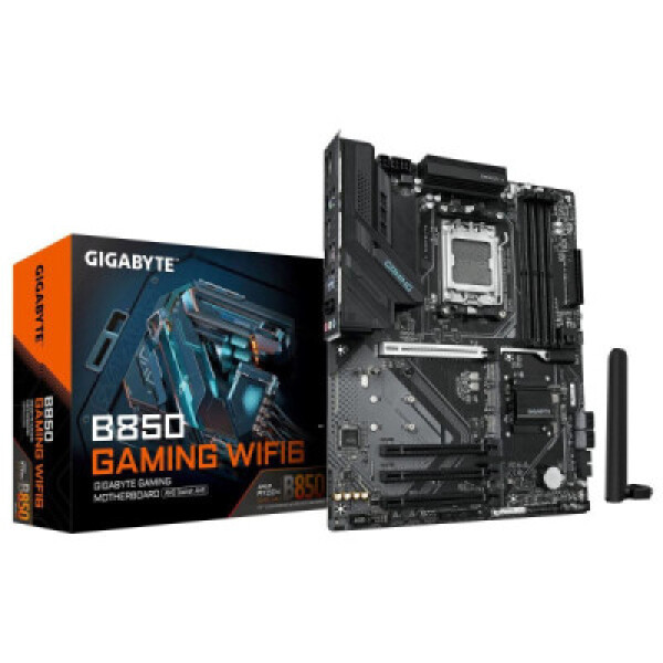 GIGABYTE MB Sc AM5 B850 GAMING WF6, AMD B850, 4xDDR5, 1xDP, 1xHDMI, WiFi, ATX EDF_1706056