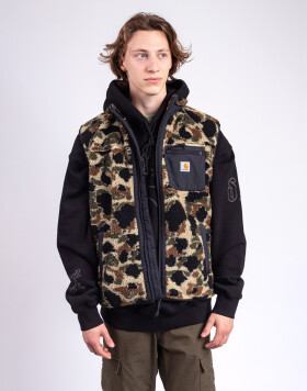 Carhartt WIP Prent Vest Liner Camo Duck Jacquard, Green L
