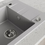 Kuchinox - SHIRE granitový dřez 1-kom s odkapávačem SBS_513Y