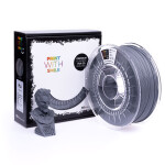 PLA filament Grey 1,75 mm Print With Smile 0,5 kg