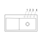 VILLEROY & BOCH - Keramický dřez Subway Style 50 Stone white nástavný 900 x 510 bez excentru 335101RW