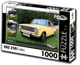 RETRO-AUTA Puzzle č. 6 VAZ 2101 (1981)
