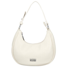 Trendy dámská koženková kabelka na rameno Tricia, béžová