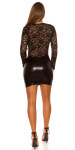 Sexy KouCla GoGo-Minidress with lace black Einheitsgroesse