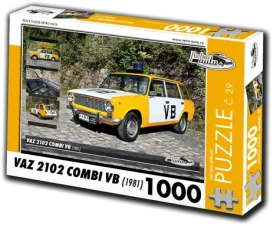 RETRO-AUTA Puzzle č. 29 Vaz 2102 Combi VB (1981)