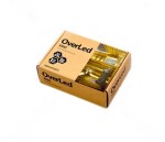 Osvětlení nad kamna, čočka, bez transformátoru - LED teplá bílá, chromovaná fitinka CFS317L