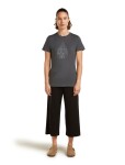 ICEBREAKER Wmns Mer 150 Tech Lite III SS Tee Hike Path, Obsidian velikost: M