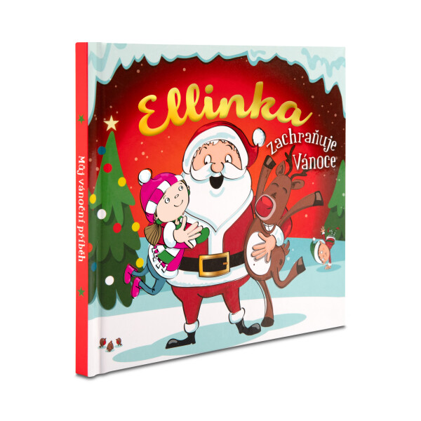 Personifikovaná vánoční knížka pro Ellinku - Albi