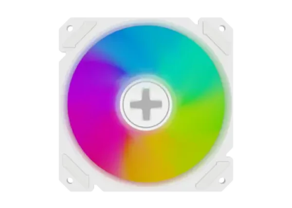 Xilence Performance A+ REVERSE ARGB bílá / 120mm / 29 dB @ 1500 RPM / 70 CFM / 4-pin + 3-pin ARGB (XPF120R.W.ARGB)