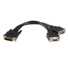 StarTech DMS-59 na 2x VGA černá / Redukce / 0,2 m (DMSVGAVGA1)
