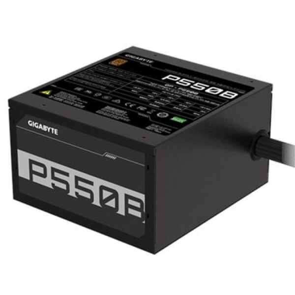 GIGABYTE 550W 80PLUS Bronze / 550W / 120mm ventilátor / PFC / modular / 80PLUS bronze (GP-P550B)