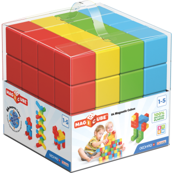 Geomag Magicube Full Color 64 dílků