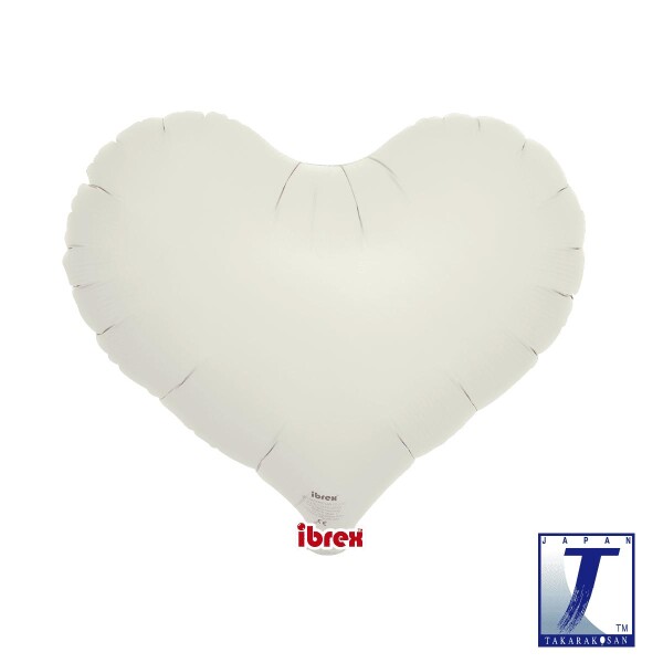 Balónek srdce smetanové 35 cm Balónek srdce smetanové 35 cm