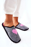 Household slippers Panto Fino II267010 Grey-pink