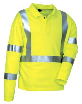 Reflexní pracovní mikina nehořlavá COFRA ARICA Barva: Žlutá, Velikost: XL (V273_0_00_XL)