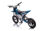 Mamido Dětská elektrická motorka Cross 350W 36V modrá