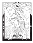 Creative Haven Astrology, antistresové omalovánky, Jessica Mazurkiewicz