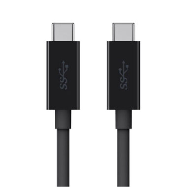 Belkin kabel USB-C na USB-C 3.1 černá / 100W / 2m (F2CU049bt2M-BLK)