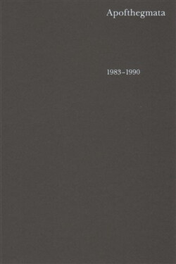 Apofthegmata 1983–1990 - Otec Jeroným