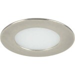 Paulmann 92907 Whirl LED vestavné svítidlo, LED, pevně vestavěné LED, 4.9 W, hliník (kartáčovaný), saténová, sada 3 ks