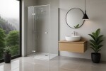 REA/S - Sprchový kout Atlas 80x80 Chrome vlevo KPL-K4362